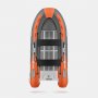 Надувная лодка Gladiator RIB 420AL оранжево-темносерый