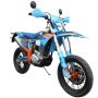 Мотоцикл GR8 F300A (4T YB300H) Motard ПТС (голубой)