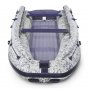Лодка надувная моторная Solar-470 Caravan Super Jet Tunnel с фальшбортом пиксель
