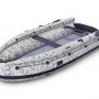 Лодка надувная моторная Solar-470 Caravan Super Jet Tunnel с фальшбортом пиксель