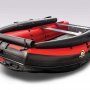 Лодка надувная моторная Solar-500 Rosich Jet Tunnel с фальшбортом красный