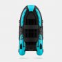 Надувная лодка Gladiator RIB 420AL черно-бирюзовый