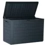 Сундук Prosperplast Woodebox 190л антранцитовый