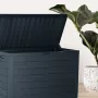 Сундук Prosperplast Woodebox 190л антранцитовый