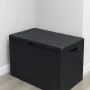 Сундук Prosperplast Woodebox 190л антранцитовый