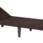 Шезлонг Keter Jaipur 255891 (коричневый)