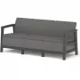 Диван садовый Keter Scandi Linea 3s sofa графит