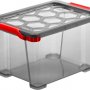 Корзина для хранения Rotho Evo Total (30л, антрацит/красный)