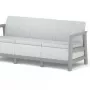 Диван садовый Keter Scandi Linea 3s sofa светло-серый