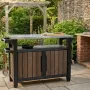 Стол садовый Keter Unity XL 207л орех