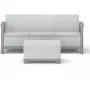 Диван садовый Keter Scandi Linea 3s sofa светло-серый