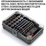 Органайзер Kistenberg Battery Box (с тестером для батареек)