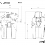 Пылесос аккумуляторный Metabo AS 18 L PC Compact (602028850)