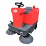 Подметальная машина аккумуляторная с сиденьем EVOline SWB 1400 R