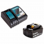 Комплект Makita 197570-9: аккумулятор BL1850B 5 Ач (2 шт.) + зарядное устройство DC18RC