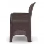 Набор кресел Keter TROYA BALCONY SET LIGHT коричневый