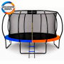 Батут Ametist PRO Inside D374-12FT Blue/Orange