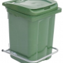 Контейнер для мусора Razak Plast с педалью 60 л (зеленый)