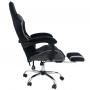 Массажное кресло Calviano Asti Ultimato (Black-Grey fabric)