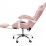 Вибромассажное кресло Calviano Amarone pink plush
