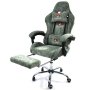 Вибромассажное кресло Calviano Amarone green plush
