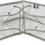 Стол складной Sundays AC-Z180 (белый, чемодан)