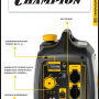 Генератор бензиновый Champion IGG3001S