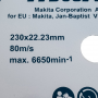 Диск алмазный Makita Эконом D-52788