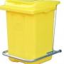 Контейнер для мусора Razak Plast с педалью 60 л (желтый)