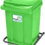 Контейнер для мусора Razak Plast с педалью 60 л (салатовый)