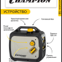 Генератор бензиновый Champion IGG2201S