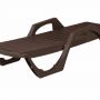 Шезлонг Keter Easy Comfort Premium (коричневый)