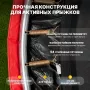 Батут Sundays Favorite Premium-D312/10FT (красный, с сеткой, с лестницей)