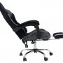 Вибромассажное кресло Calviano Amarone Black-Grey plush