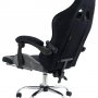 Вибромассажное кресло Calviano Amarone Black-Grey plush