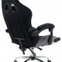 Вибромассажное кресло Calviano Amarone Black-Grey plush