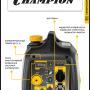 Генератор бензиновый Champion IGG4001ES