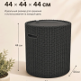 Стол-холодильник Keter Cool Stool (графит)