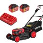 Газонокосилка аккумуляторная Wortex CLM 4536-4 XLT SET (2334161)