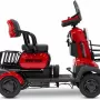 Cкутер Rutrike Квадро (красный)