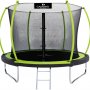 Батут с защитной сеткой Calviano 10ft Inside Master Green 312 см