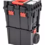 Ящик для инструментов QBrick System Wheelbox HD Compact Logic PROMO RED (черный)