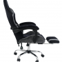 Вибромассажное кресло Calviano Avanti Ultimato (black-grey fabric)