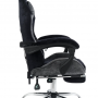 Вибромассажное кресло Calviano Avanti Ultimato (black-grey fabric)
