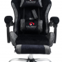 Вибромассажное кресло Calviano Avanti Ultimato (black-grey fabric)
