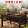 Стол-трансформер садовый Keter Lyon (коричневый)
