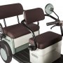 Трицикл Rutrike Gelbert Beta 48V/60V (Зелено-белый)