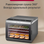 Сушилка для овощей и фруктов Redmond FD1107 (черный)