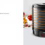 Сушилка для овощей и фруктов Redmond FD1101 (черный)