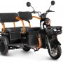 Трицикл Rutrike Gelbert Beta 48V/60V (Черный)